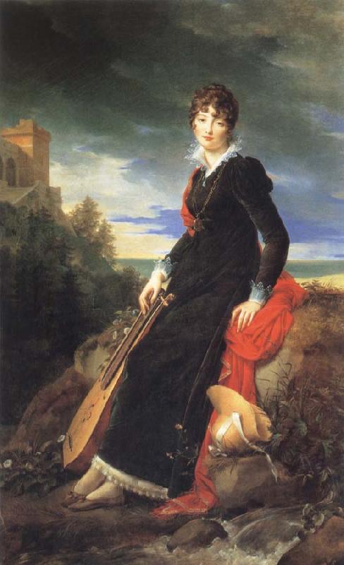 Francois Gerard Portrait of Katarzyna Starzenska oil painting image